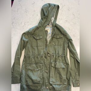 Women's Green Utility Jacket